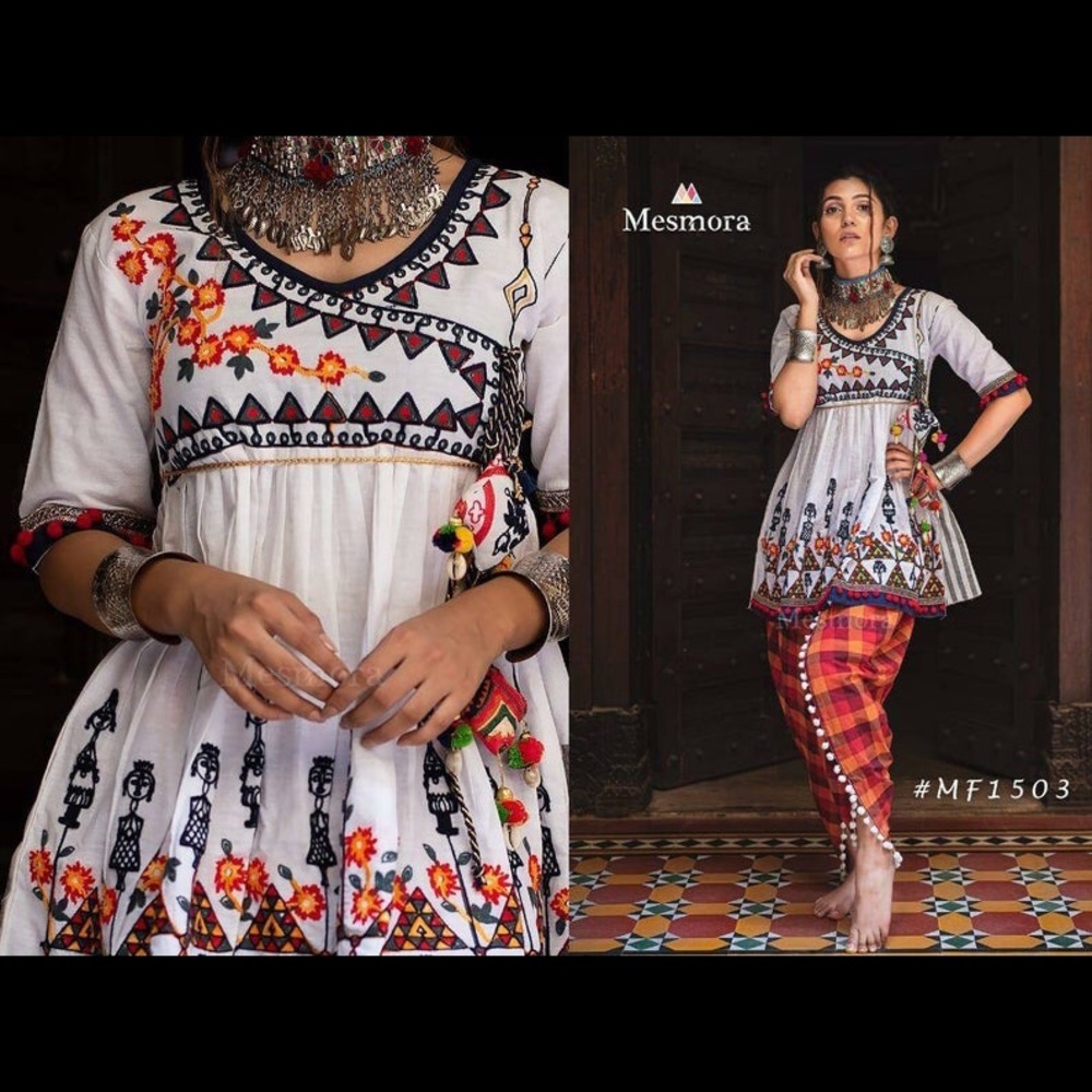 Woman kediya ladies Garba outfit navratri Chaniya